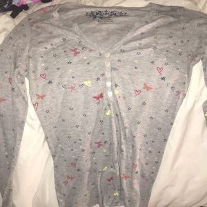 No boundaries long sleeved ribbed Shirt